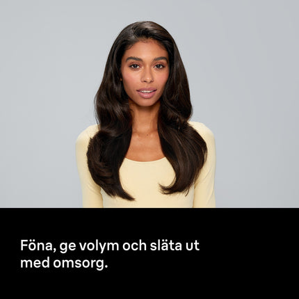 Ionen-Heißluftbürste Styler 800W, 2 Aufsätze