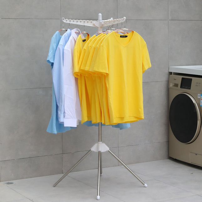 Ironing Rack for 27 Hangers – Foldable Drying Stand