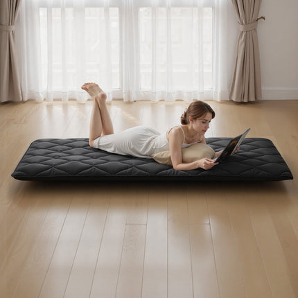 Japanese Tatami Mattress, Twin Foldable 9-Layer