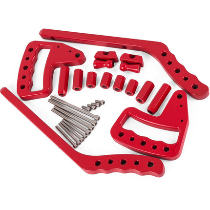 Jeep Wrangler JK Grab Handles, Front Rear, Set of 4