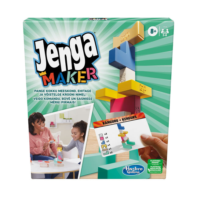 Jenga Maker Brettspiel (auf Estnisch und Lettisch)