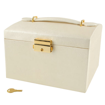 Schmuckschatulle/-etui - beige 