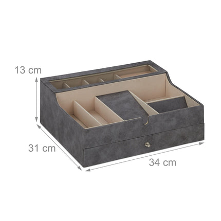 Jewelry box in leather look