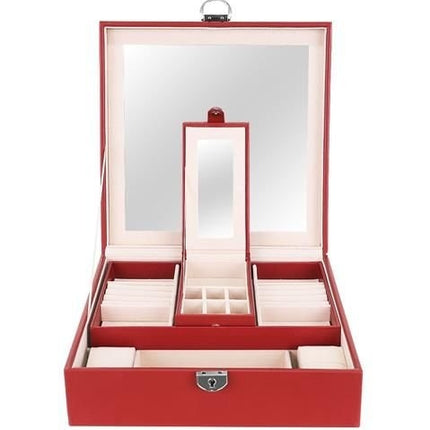 Jewelry case - burgundy Beautylushh