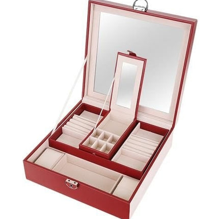 Jewelry case - burgundy Beautylushh