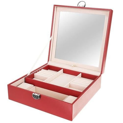 Jewelry case - burgundy Beautylushh