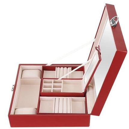 Jewelry case - burgundy Beautylushh