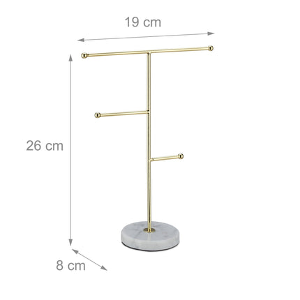 Jewelry stand gold