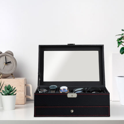 Jewelry storage with drawer