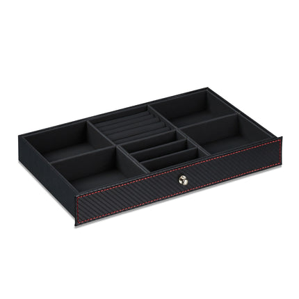 Jewelry storage with drawer