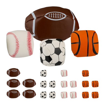 Pack de 24 balles de jonglage sport de balle