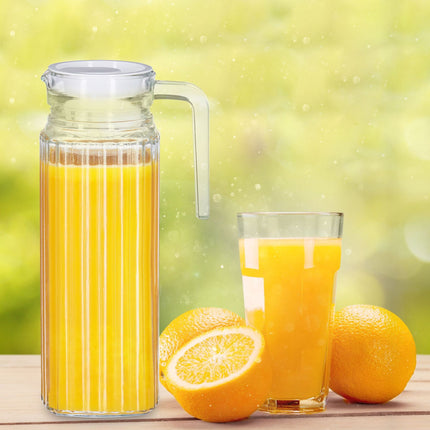 Pichet à jus en verre 1 l