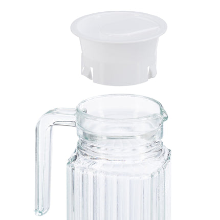 Pichet à jus en verre 1 l