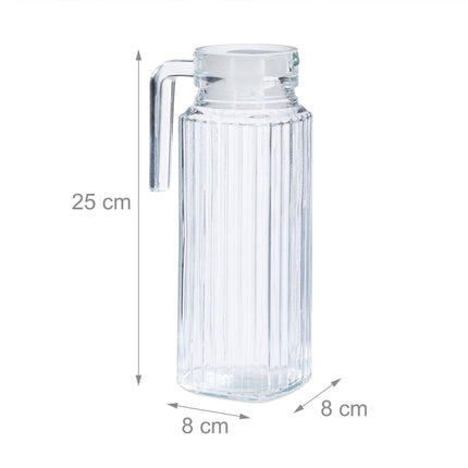 Pichet à jus en verre 1 l
