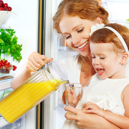 Pichet à jus en verre 1 l