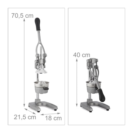 Juice machine manual professional with lever