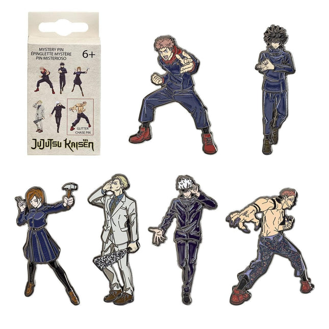 Jujutsu Kaisen Funko Loungefly sběratelská sada odznaků blind pin