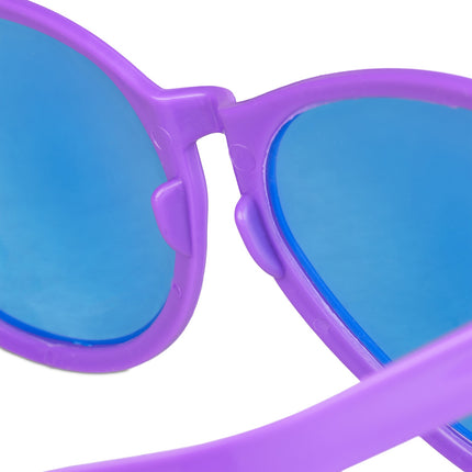 Jumbo Partybrille – extra große blau getönte Gläser