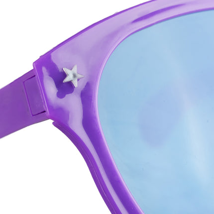 Jumbo Partybrille – extra große blau getönte Gläser
