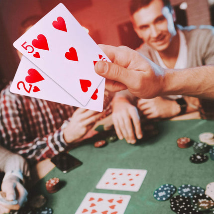 Jumbo playing cards 2 decks