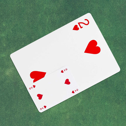 Jumbo playing cards 2 decks