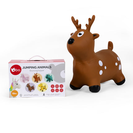 Hüpfendes Hirsch-Spielzeug für Kinder, interaktiver Spielspaß