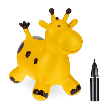 Jumping animal Giraffe