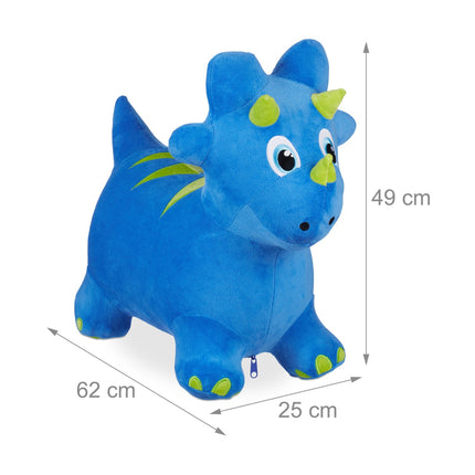 Hüpftier Dino mit Deckel