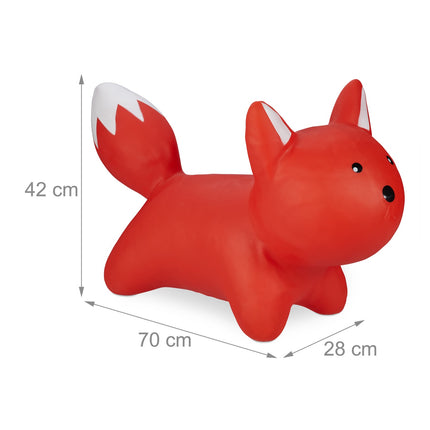 Renard sauteur rouge