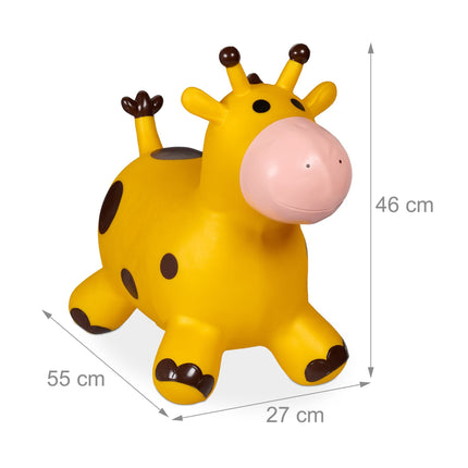 Girafe, animal sauteur