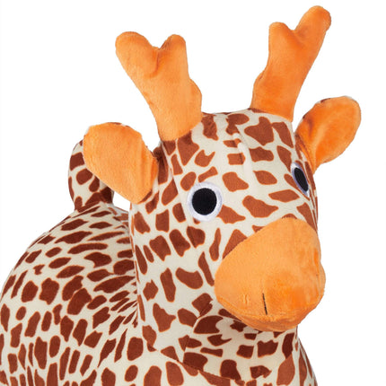 Hüpftier Giraffe mit Mütze