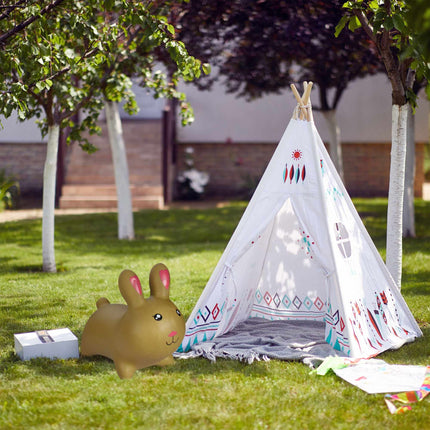 Hüpftier Hase hellbraun
