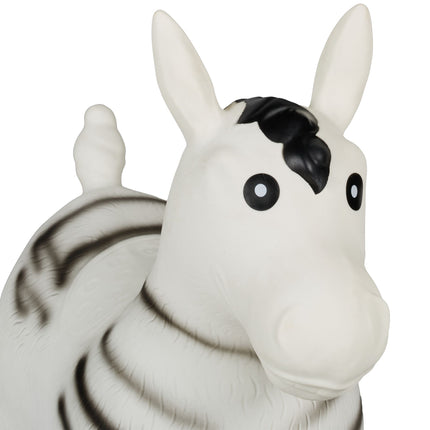 Springendes Zebra