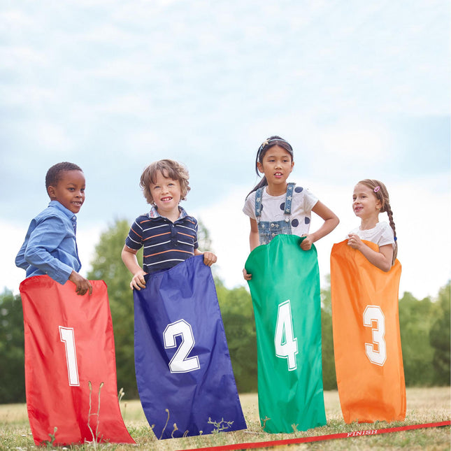 Hüpfsäcke für Kinder - 4er Set
