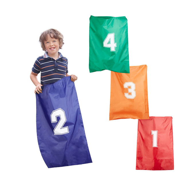 Hüpfsäcke für Kinder - 4er Set