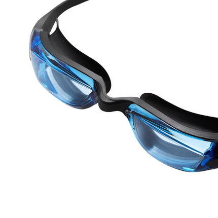 Junior Swimming Goggles, Black/Blue, Anti-Fog Lens
