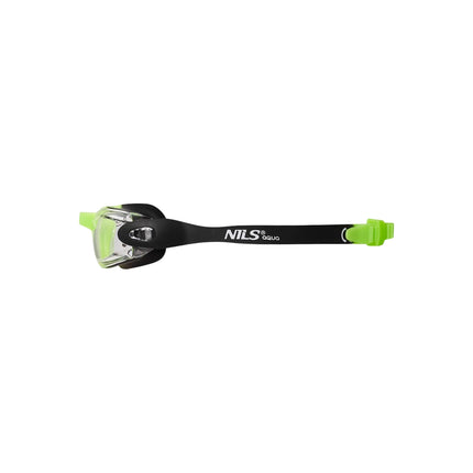 Junior Schwimmbrille, Schwarz/Grün, Antibeschlaggläser