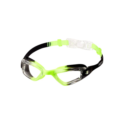 Junior Schwimmbrille, Schwarz/Grün, Antibeschlaggläser