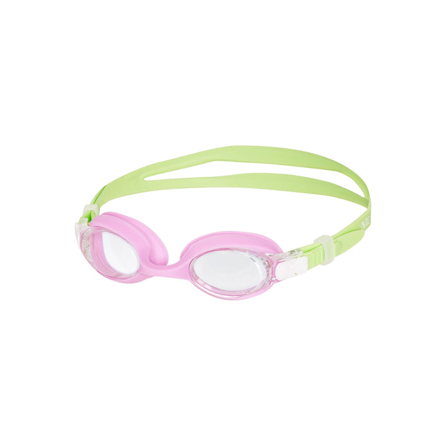 Junior-Schwimmbrille, Grün/Violett, Antibeschlaggläser