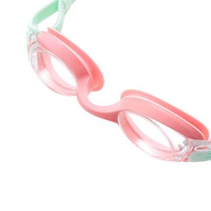 Junior Swimming Goggles, Mint/Pink, Anti-Fog Lens