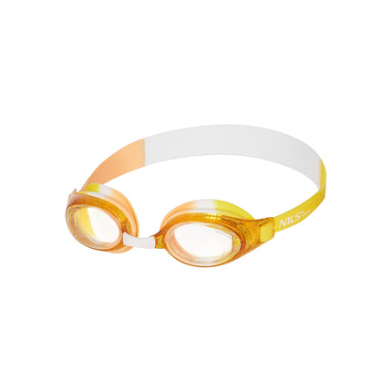 Junior Schwimmbrille, Gelb, Antibeschlag, UV-Schutz