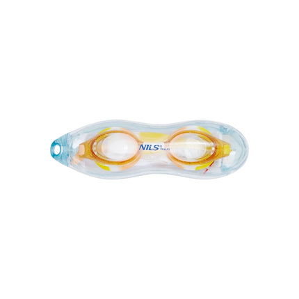 Junior Schwimmbrille, Gelb, Antibeschlag, UV-Schutz