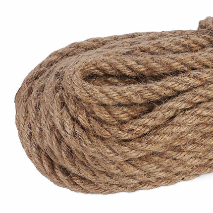 Jutová šňůra 10 mm x 15 m, sada 2 ks