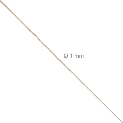 Jutekabel 1 mm x 500 m 2er Set