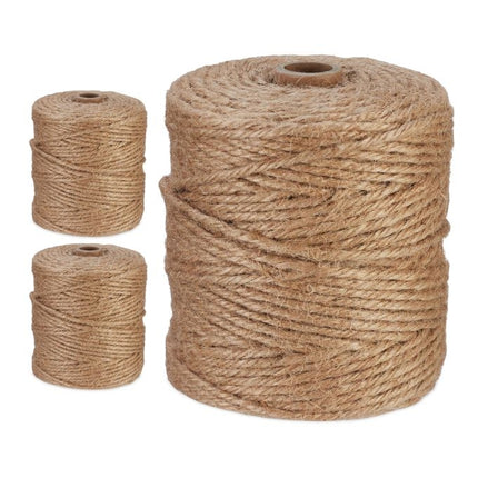 Jutekabel 3 mm x 100 m 3er Set