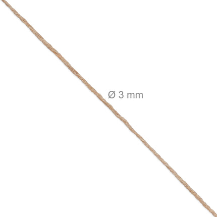 Jutekabel 3 mm x 100 m 3er Set