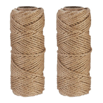 Jutekabel 4 mm x 45 m 2er Set