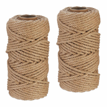 Jutekabel 6 mm x 50 m 2er Set