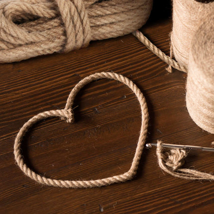 Jute rope 12 mm x 10 m set of 2
