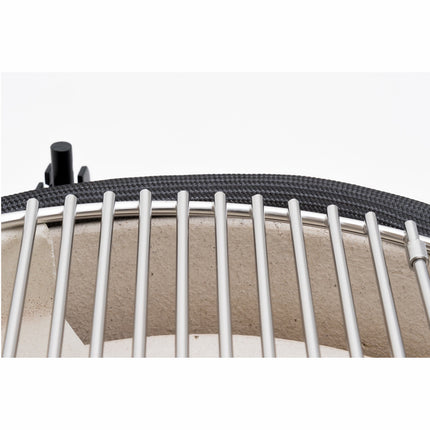 Kamado Keramik-Holzkohlegrill, 18 Zoll, Edelstahlrost